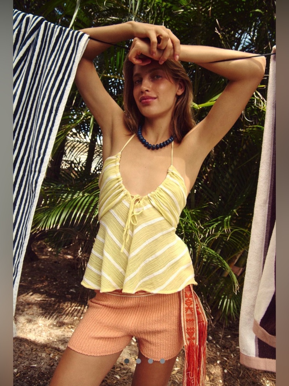 Free People Stripe Ahoy Top
